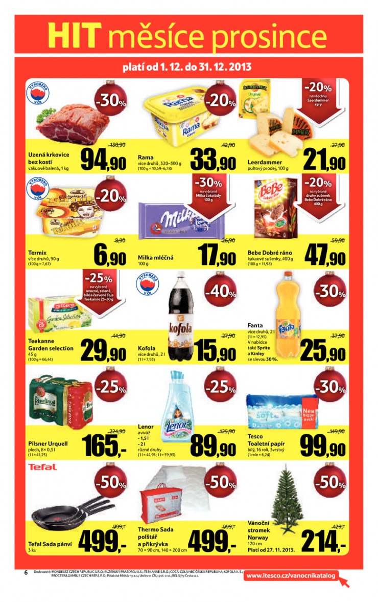 leták Tesco supermarkety od 4.12.2013 strana 1 leták Tesco supermarkety od 4.12.2013 strana 1