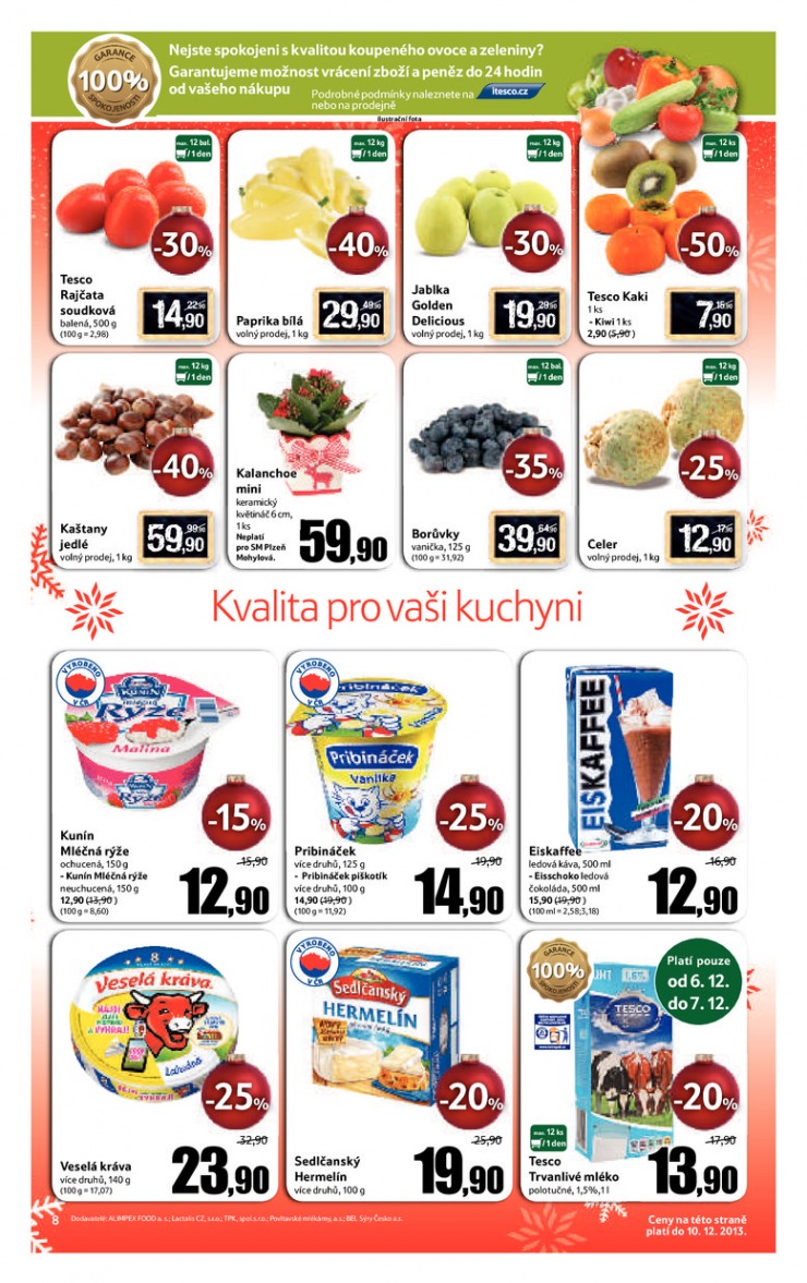 leták Tesco supermarkety od 4.12.2013 strana 1 leták Tesco supermarkety od 4.12.2013 strana 1