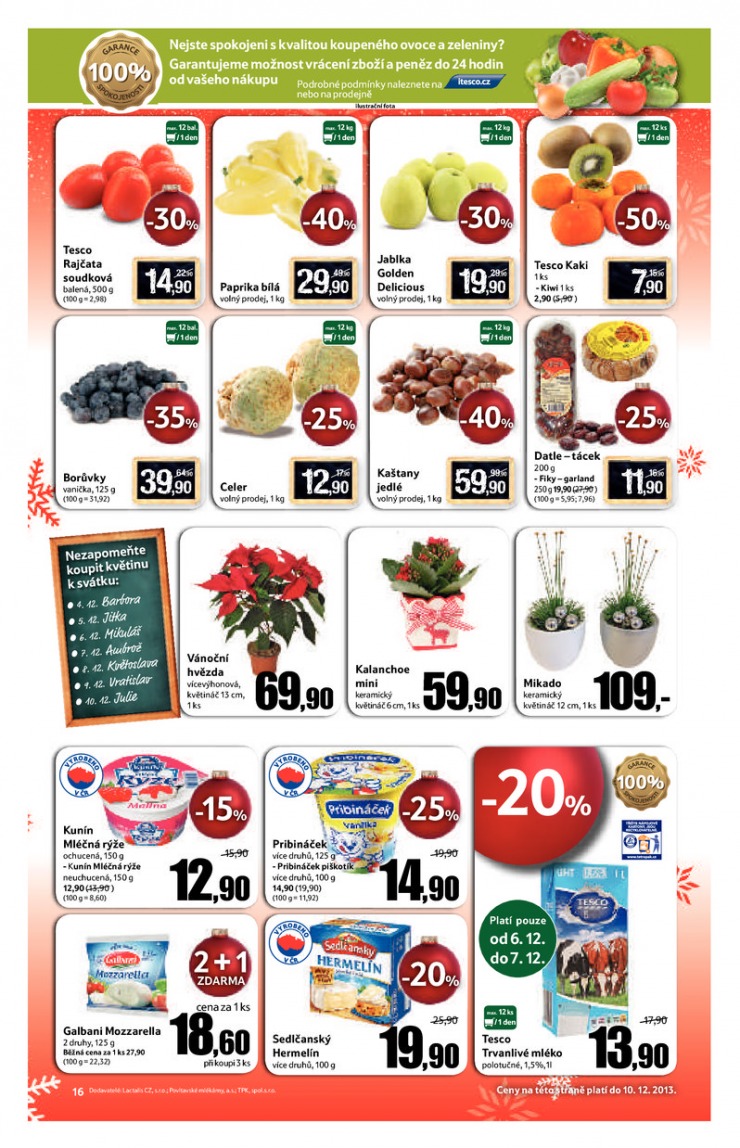 leták Tesco malé hypermarkety od 4.12.2013 strana 1 leták Tesco malé hypermarkety od 4.12.2013 strana 1