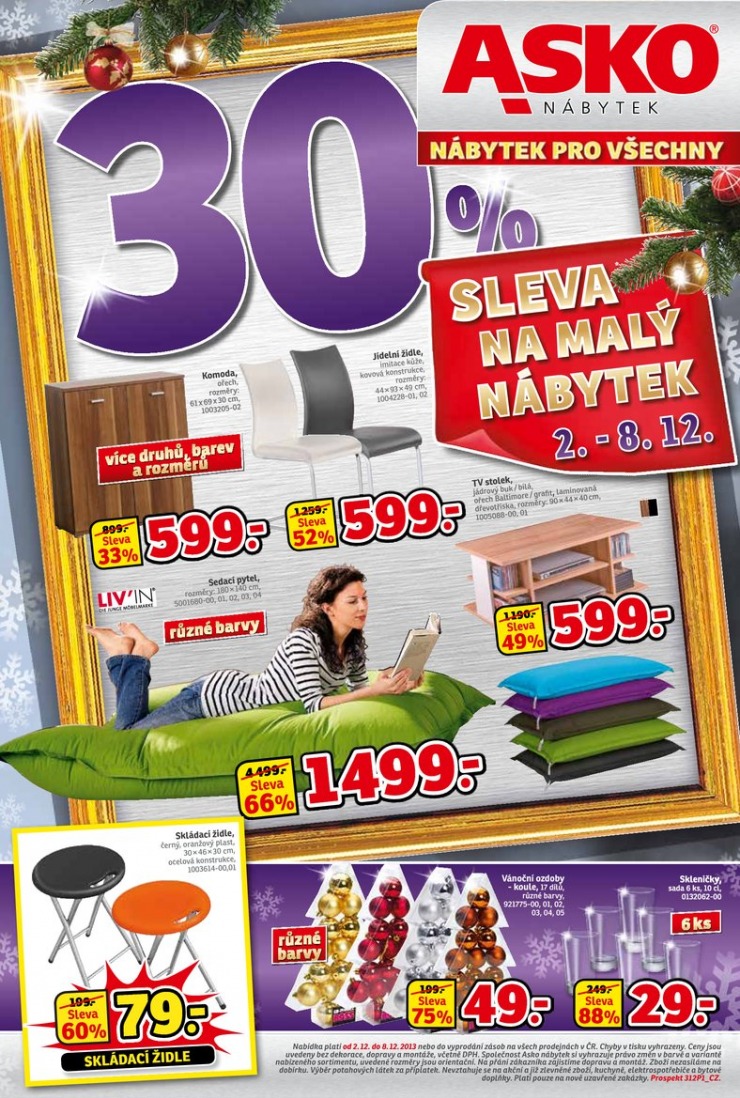 letk Asko nbytek katalog od 2.12.2013 strana 1