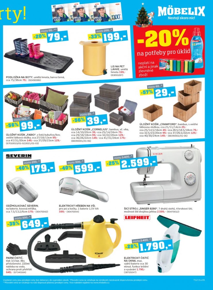 leták Mobelix Aktuální prospekt od 3.12.2013 strana 1 leták Mobelix Aktuální prospekt od 3.12.2013 strana 1