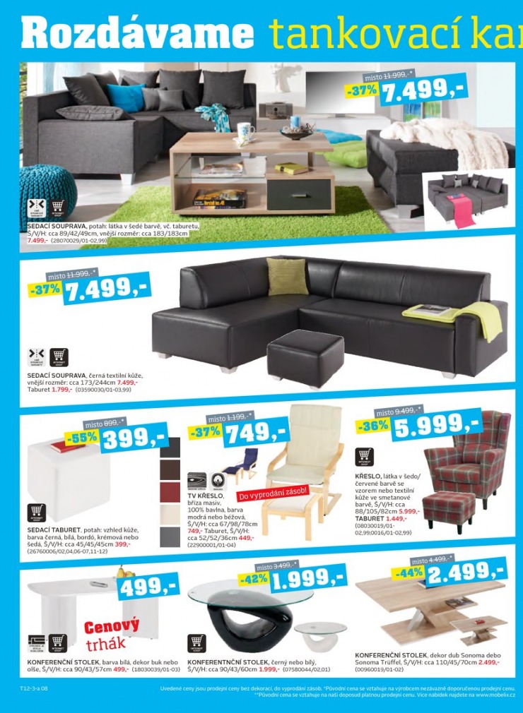 let�k Mobelix Aktu�ln� prospekt od 3.12.2013 strana 1