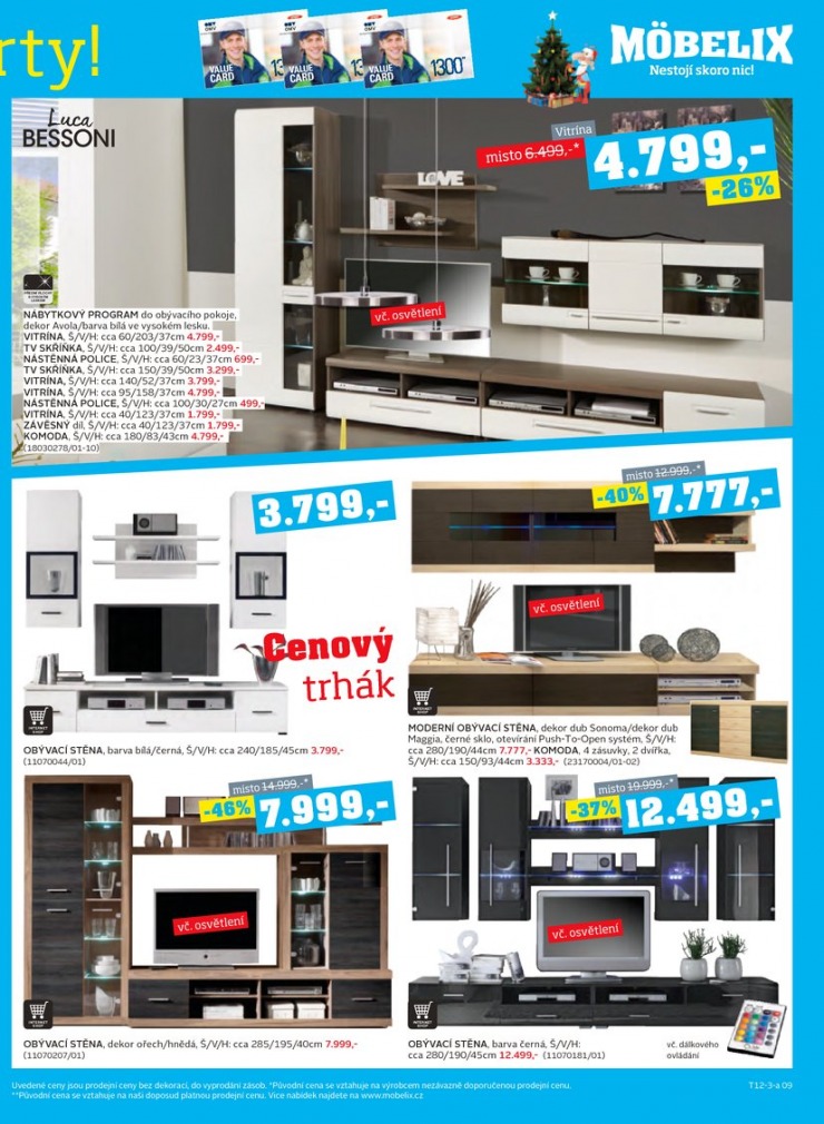 leták Mobelix Aktuální prospekt od 3.12.2013 strana 1 leták Mobelix Aktuální prospekt od 3.12.2013 strana 1