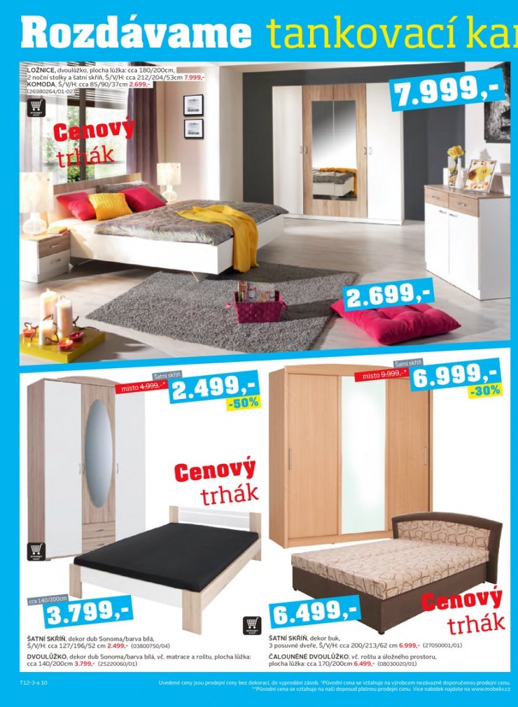 let�k Mobelix Aktu�ln� prospekt od 3.12.2013 strana 1