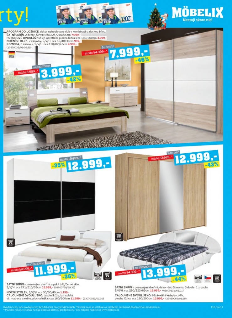 let�k Mobelix Aktu�ln� prospekt od 3.12.2013 strana 1