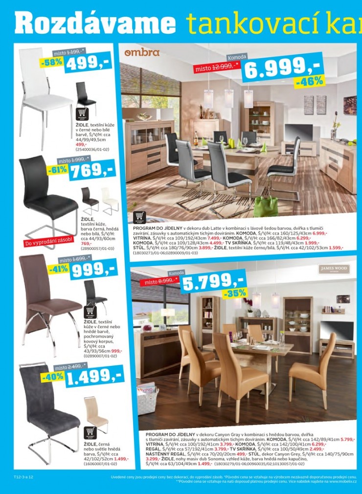 let�k Mobelix Aktu�ln� prospekt od 3.12.2013 strana 1