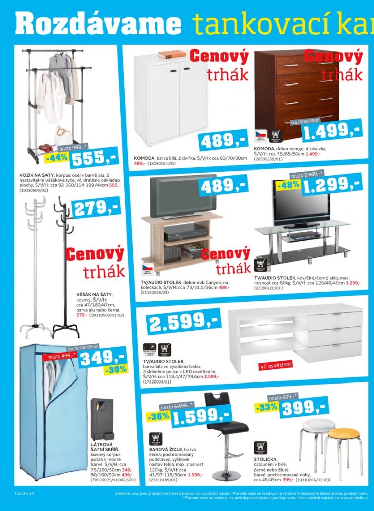 leták Mobelix Aktuální prospekt od 3.12.2013 strana 1 leták Mobelix Aktuální prospekt od 3.12.2013 strana 1