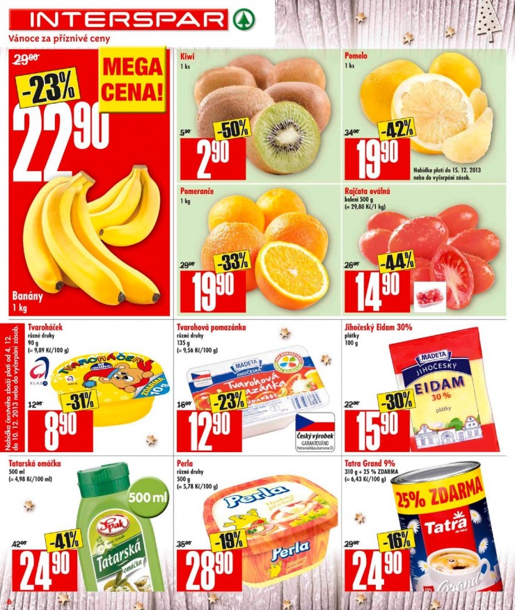 leták Interspar Akční nabídka od 4.12.2013 strana 1 leták Interspar Akční nabídka od 4.12.2013 strana 1