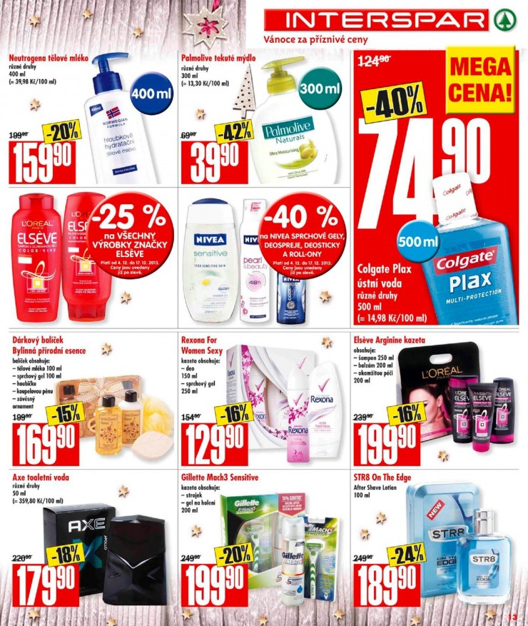 leták Interspar Akční nabídka od 4.12.2013 strana 1 leták Interspar Akční nabídka od 4.12.2013 strana 1