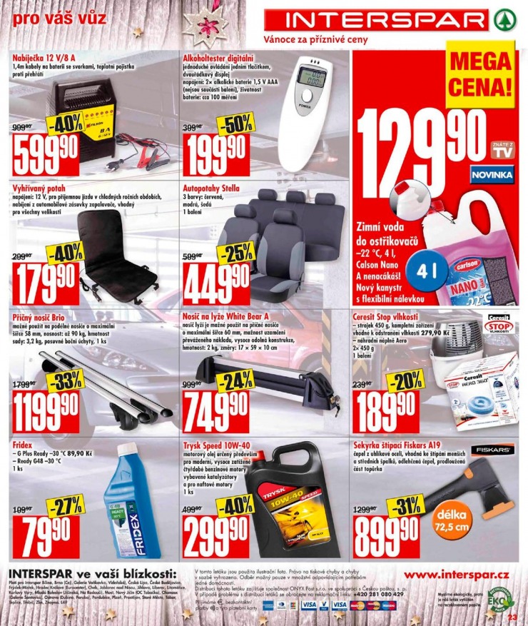 leták Interspar Akční nabídka od 4.12.2013 strana 1 leták Interspar Akční nabídka od 4.12.2013 strana 1