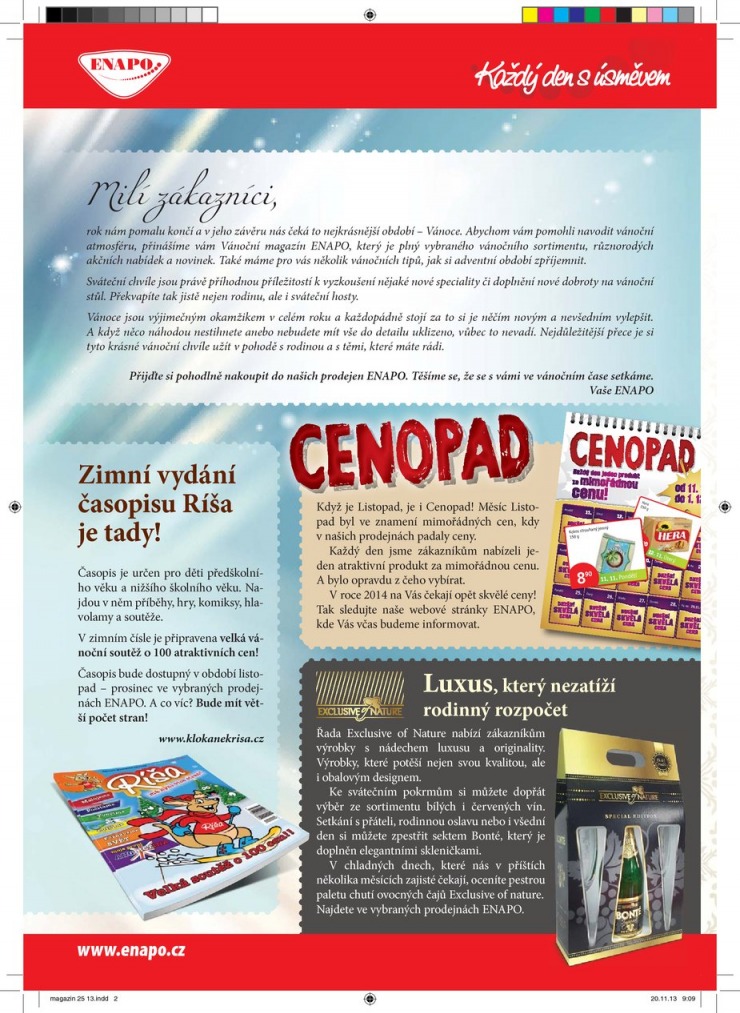 leták Enapo Akční leták od 4.12.2013 strana 1 leták Enapo Akční leták od 4.12.2013 strana 1