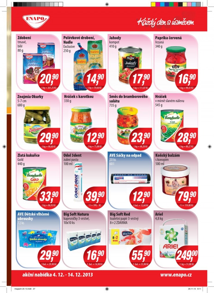 let�k Enapo Ak�n� let�k od 4.12.2013 strana 1