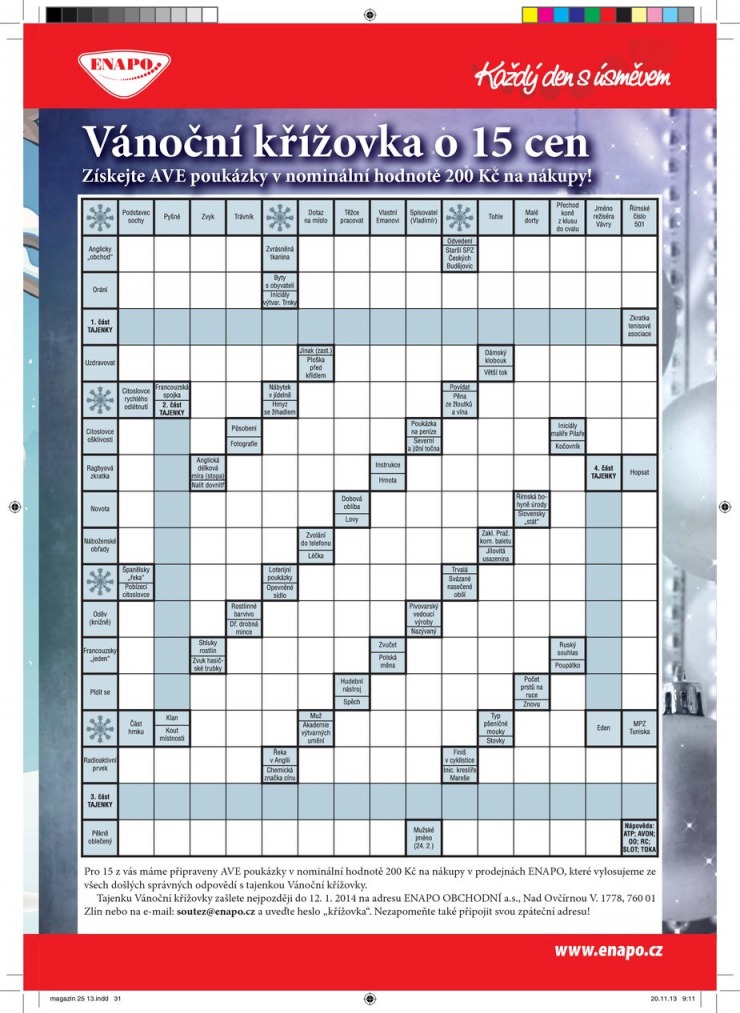 let�k Enapo Ak�n� let�k od 4.12.2013 strana 1