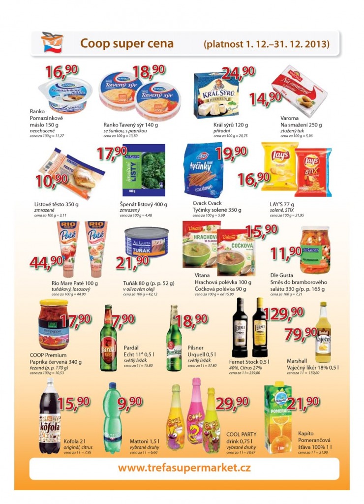 let�k COOP Trefa od 4.12.2013 strana 1