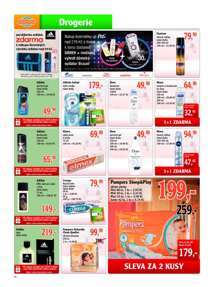 leták Globus Naše noviny od 5.12.2013  strana 1 leták Globus Naše noviny od 5.12.2013 strana 1