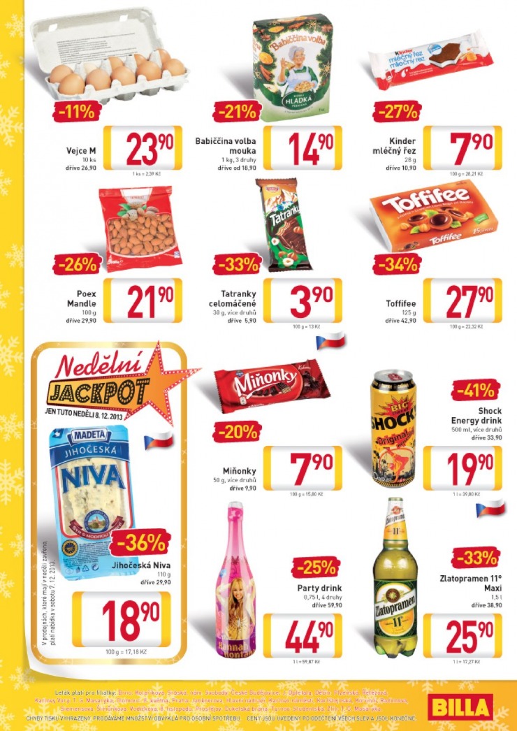 leták Billa malý od 4.12.2013 strana 1 leták Billa malý od 4.12.2013 strana 1