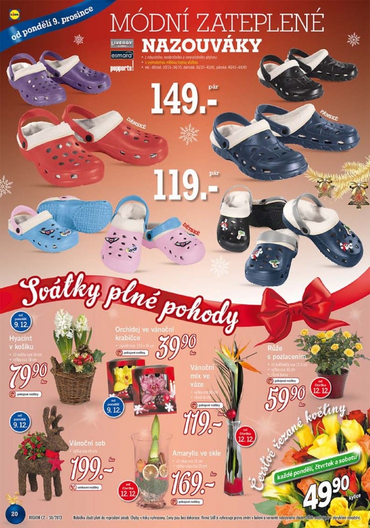 leták Lidl Akční nabídka od 9.12.2013 strana 1 leták Lidl Akční nabídka od 9.12.2013 strana 1