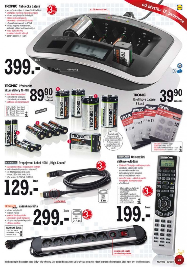leták Lidl Akční nabídka od 9.12.2013 strana 1 leták Lidl Akční nabídka od 9.12.2013 strana 1
