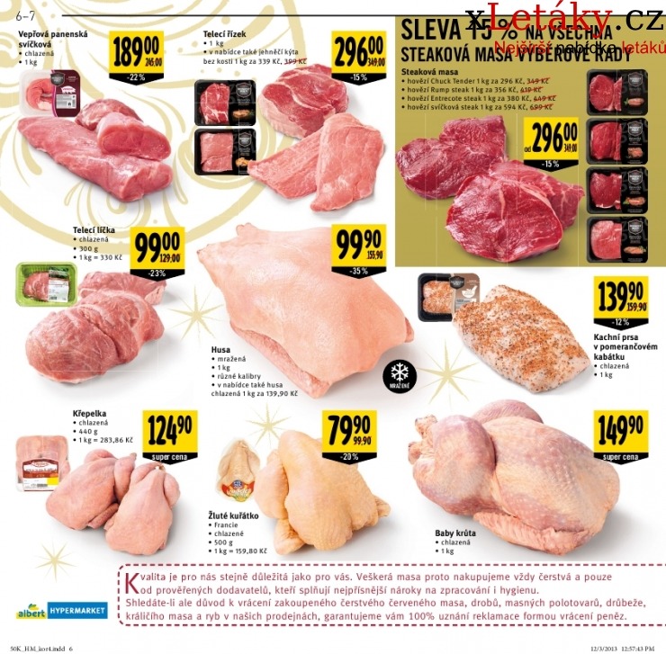 leták Albert Hypermarket - Delikatesy akční leták strana 1 leták Albert Hypermarket - Delikatesy akční leták strana 1