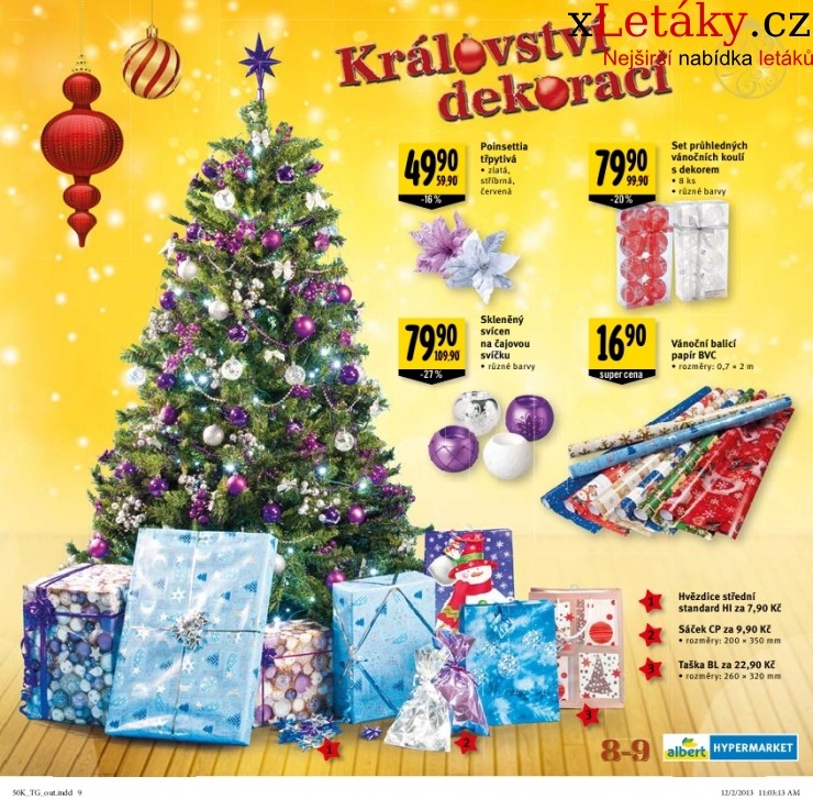 leták Albert Hypermarket - Dárky akční leták strana 1 leták Albert Hypermarket - Dárky akční leták strana 1