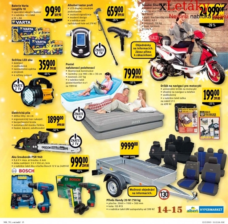 letk Albert Hypermarket - Drky akn letk strana 1