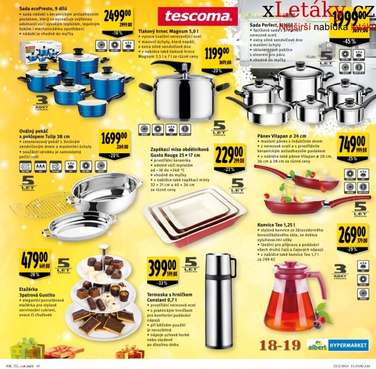 leták Albert Hypermarket - Dárky akční leták strana 1 leták Albert Hypermarket - Dárky akční leták strana 1