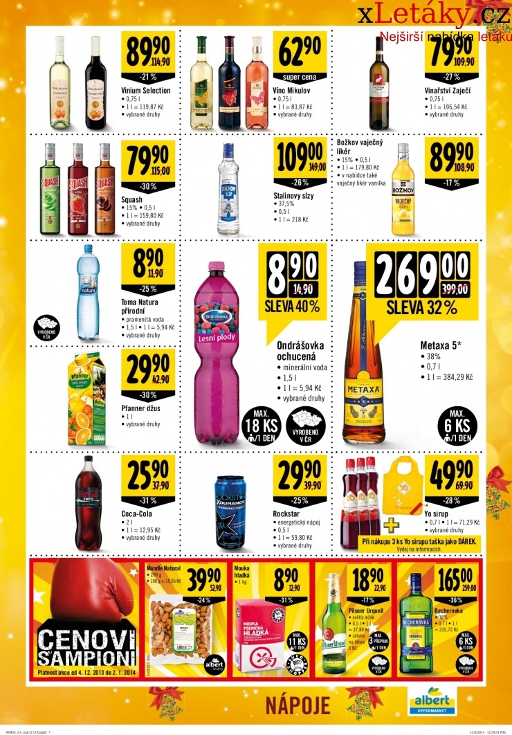 leták Albert Hypermarket akční leták strana 1 leták Albert Hypermarket akční leták strana 1