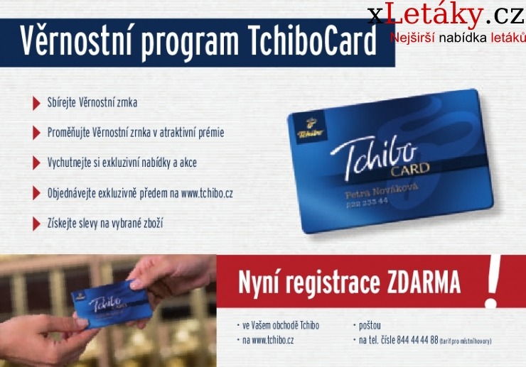 leták Tchibo leták strana 1 leták Tchibo leták strana 1