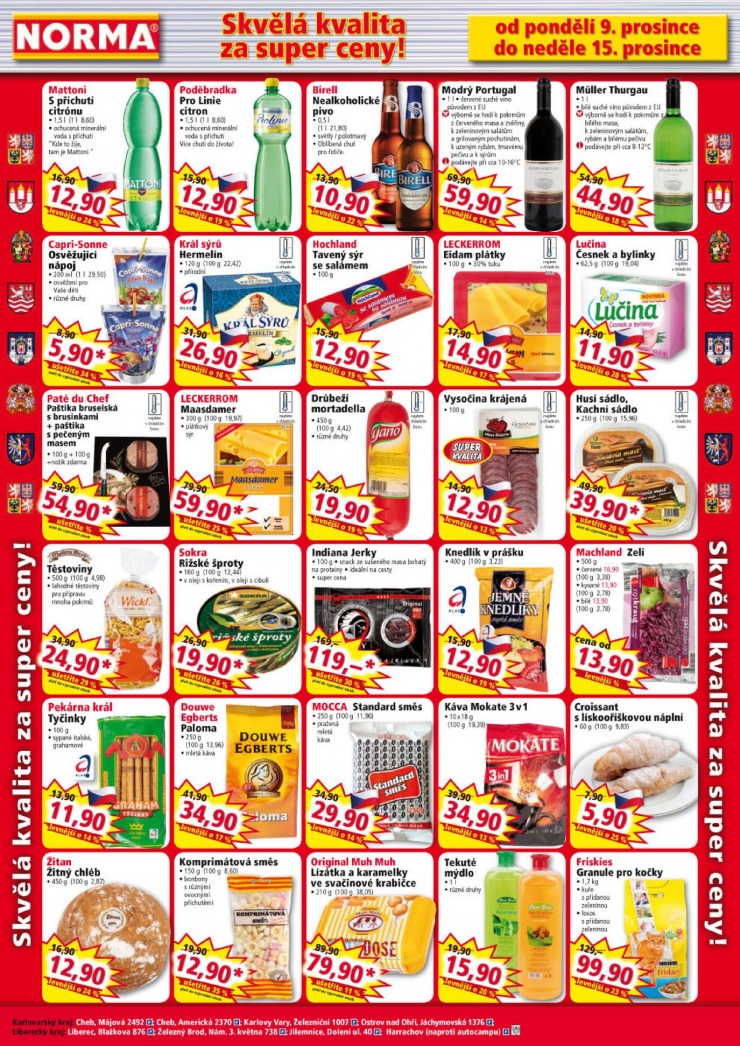leták Norma Aktuální leták od 9.12.2013 strana 1 leták Norma Aktuální leták od 9.12.2013 strana 1