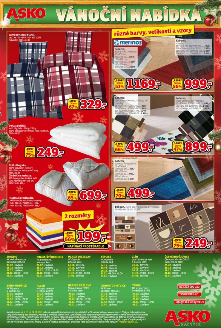 leták Asko nábytek katalog od 9.12.2013 strana 1 leták Asko nábytek katalog od 9.12.2013 strana 1