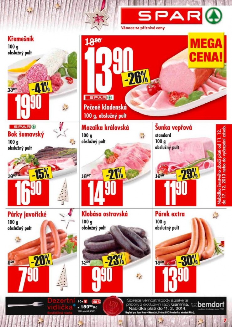 leták Interspar nabídka Spar od 11.12.2013 strana 1 leták Interspar nabídka Spar od 11.12.2013 strana 1