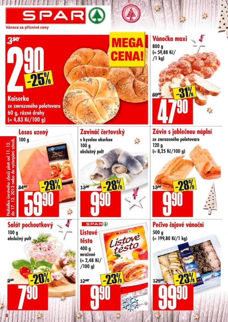 letk Interspar nabdka Spar od 11.12.2013 strana 1