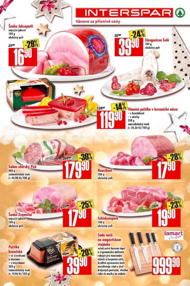 leták Interspar Gourmet od 4.12.2013 strana 1 leták Interspar Gourmet od 4.12.2013 strana 1