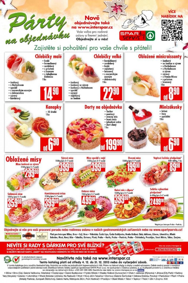 letk Interspar Gourmet od 4.12.2013 strana 1