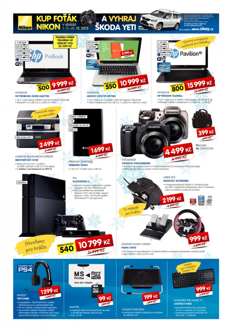 leták Okay Aktuální leták od 11.12.2013 strana 1 leták Okay Aktuální leták od 11.12.2013 strana 1