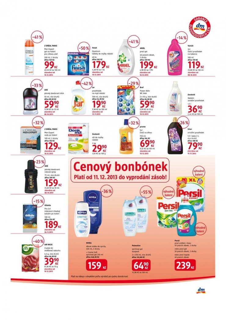 leták DM drogerie Express od 11.12.2013 strana 1 leták DM drogerie Express od 11.12.2013 strana 1