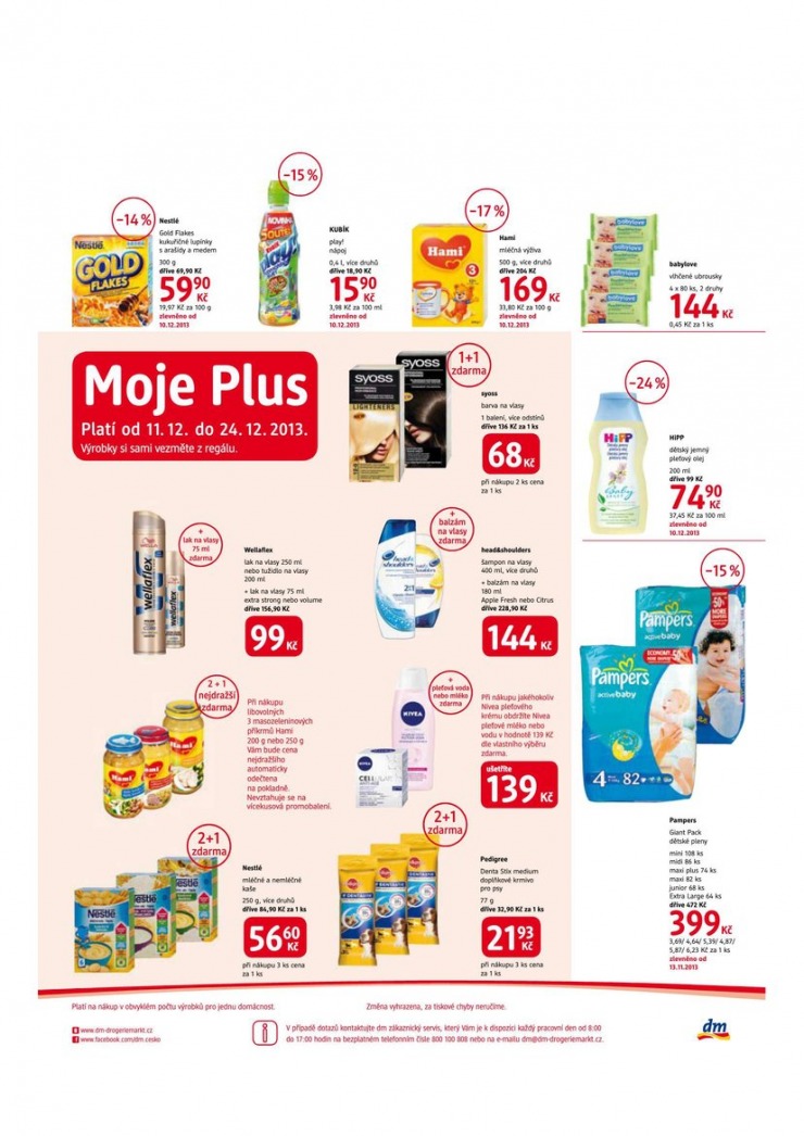 leták DM drogerie Express od 11.12.2013 strana 1 leták DM drogerie Express od 11.12.2013 strana 1