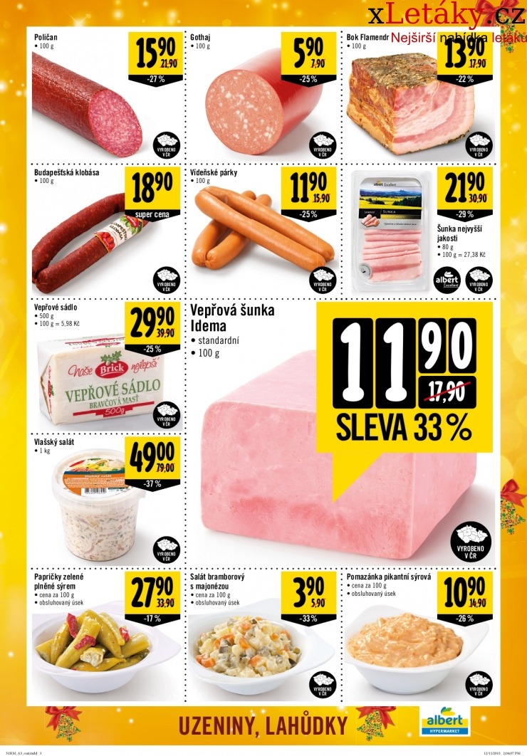 leták Albert Hypermarket akční leták strana 1 leták Albert Hypermarket akční leták strana 1