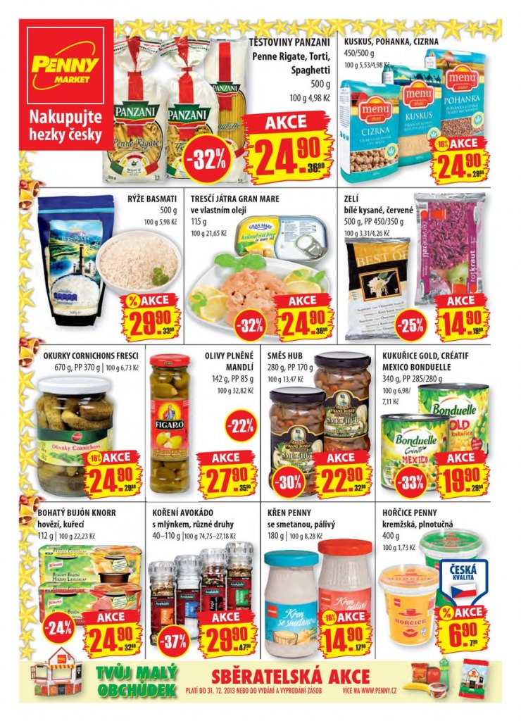 let�k Penny Aktu�ln� nab�dka od 16.12.2013 strana 1