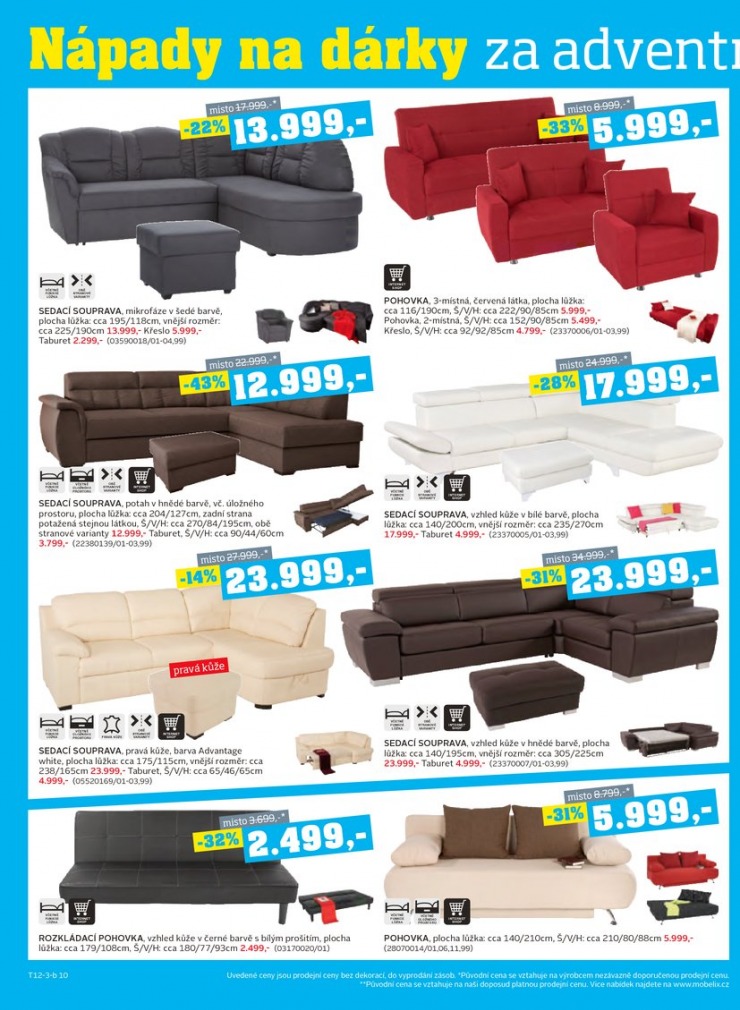leták Mobelix Aktuální prospekt od 10.12.2013 strana 1 leták Mobelix Aktuální prospekt od 10.12.2013 strana 1