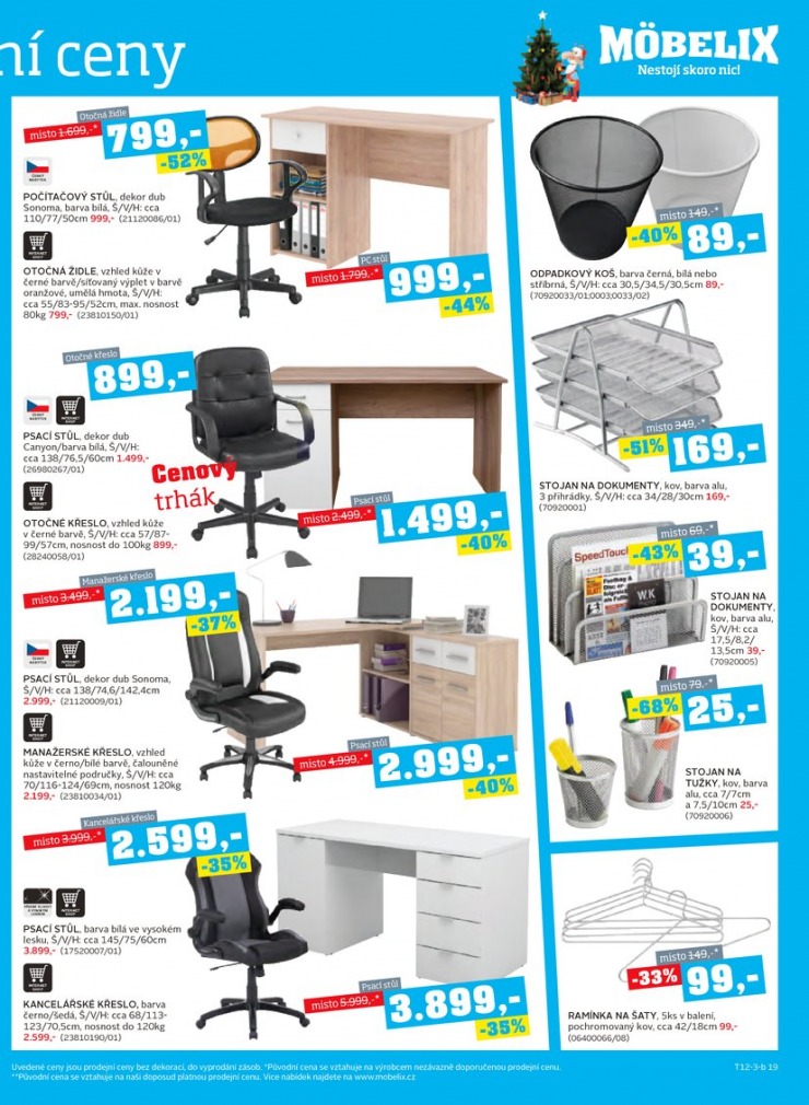 let�k Mobelix Aktu�ln� prospekt od 10.12.2013 strana 1