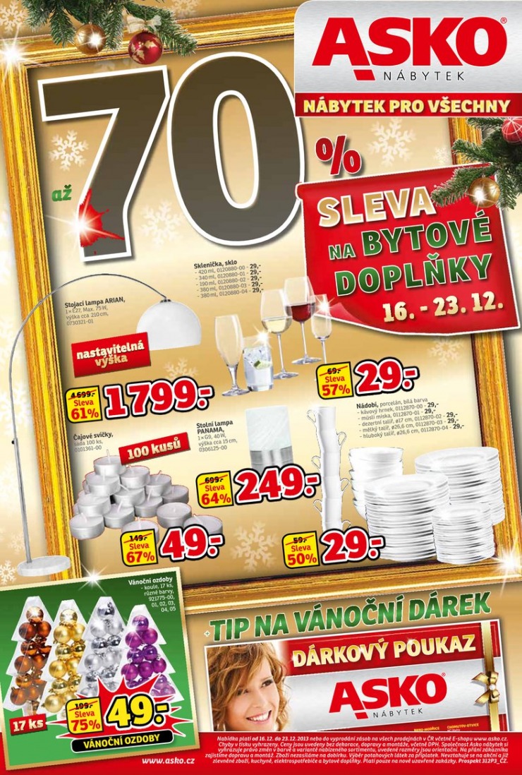 letk Asko nbytek katalog od 16.12.2013 strana 1