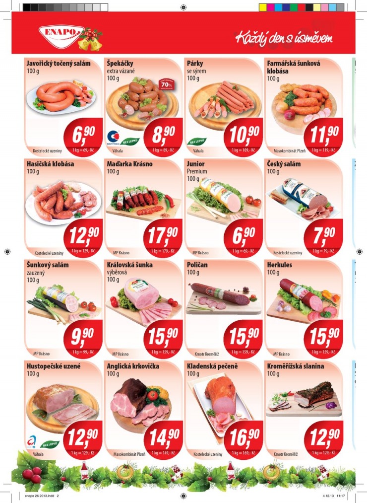 leták Enapo Akční leták od 18.12.2013 strana 1 leták Enapo Akční leták od 18.12.2013 strana 1