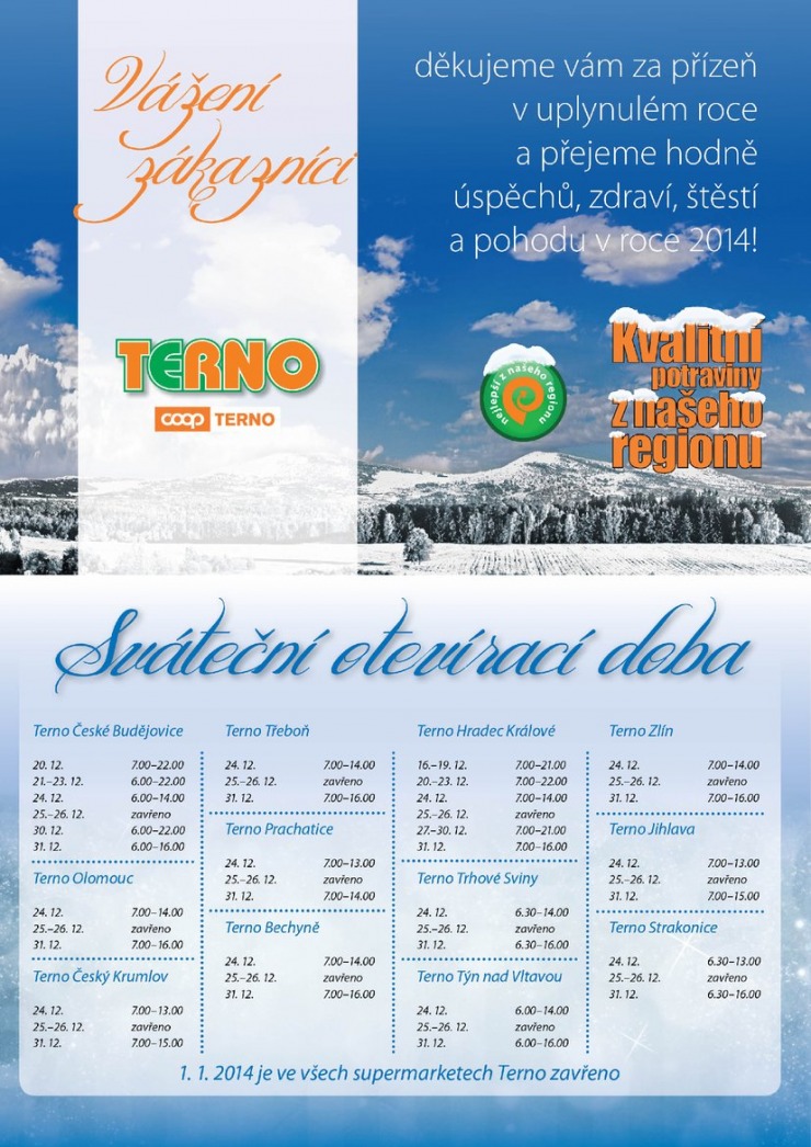 leták COOP Terno od 18.12.2013 strana 1 leták COOP Terno od 18.12.2013 strana 1