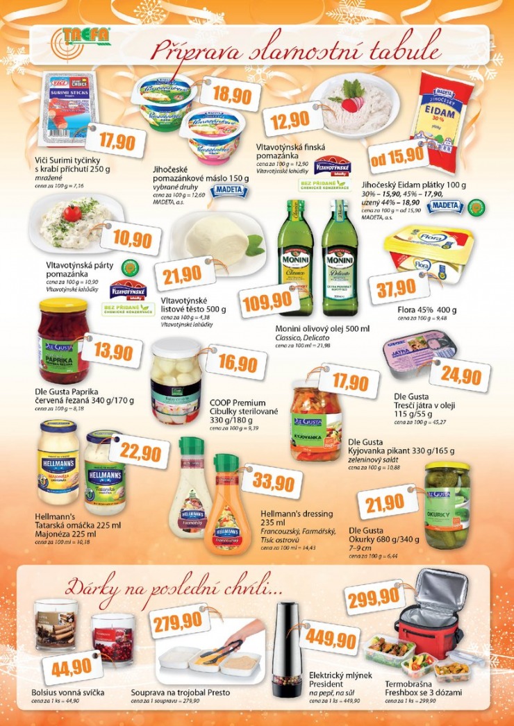 leták COOP Trefa od 18.12.2013 strana 1 leták COOP Trefa od 18.12.2013 strana 1