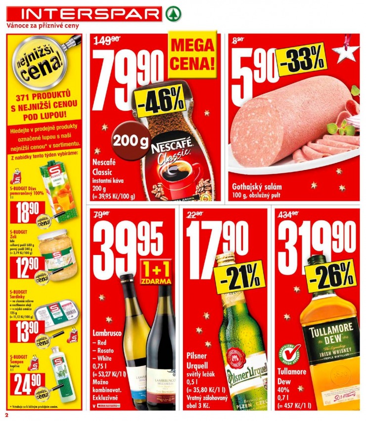 leták Interspar Akční nabídka od 18.12.2013 strana 1 leták Interspar Akční nabídka od 18.12.2013 strana 1