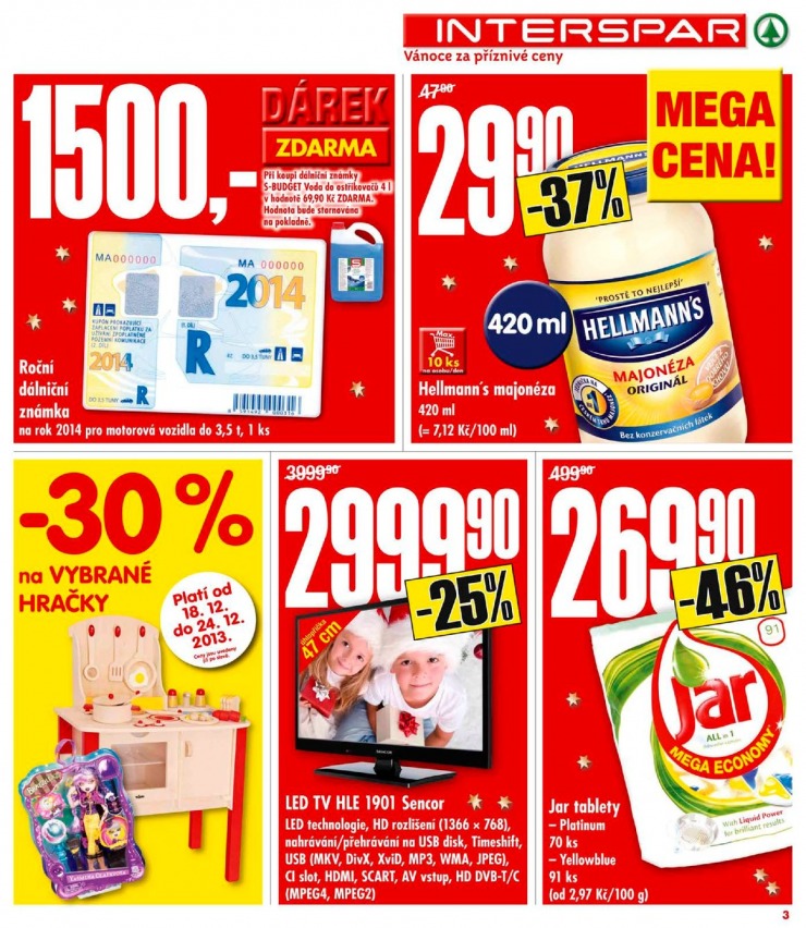 leták Interspar Akční nabídka od 18.12.2013 strana 1 leták Interspar Akční nabídka od 18.12.2013 strana 1