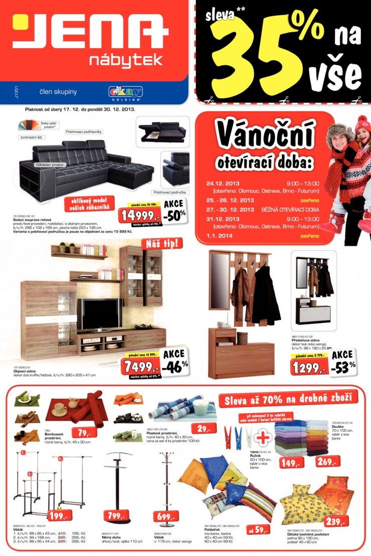 letk Jena nbytek Aktuln letk od 17.12.2013 strana 1