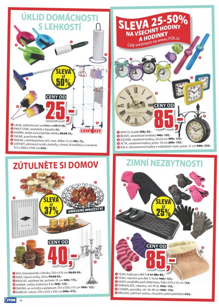 leták Jysk Nabídka týdne od 19.12.2013 strana 1 leták Jysk Nabídka týdne od 19.12.2013 strana 1