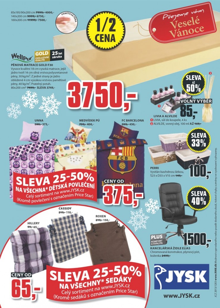 leták Jysk Nabídka týdne od 19.12.2013 strana 1 leták Jysk Nabídka týdne od 19.12.2013 strana 1